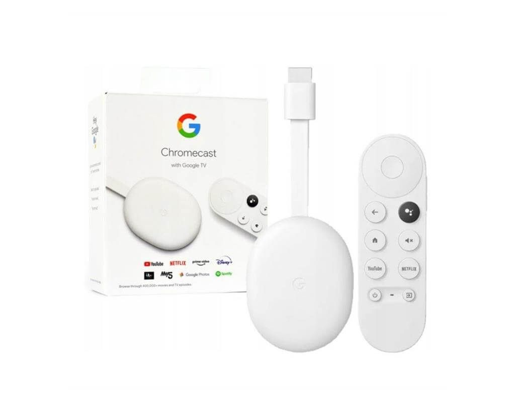 Chromecast 4 con Google TV 4K