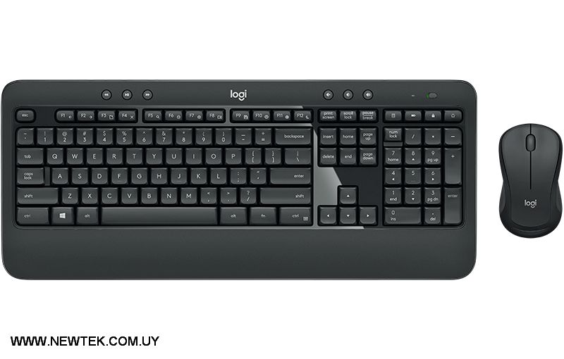 Combo Teclado Mouse Logitech MK540 ADVANCED Inalambrico USB Nano Receptor Negro