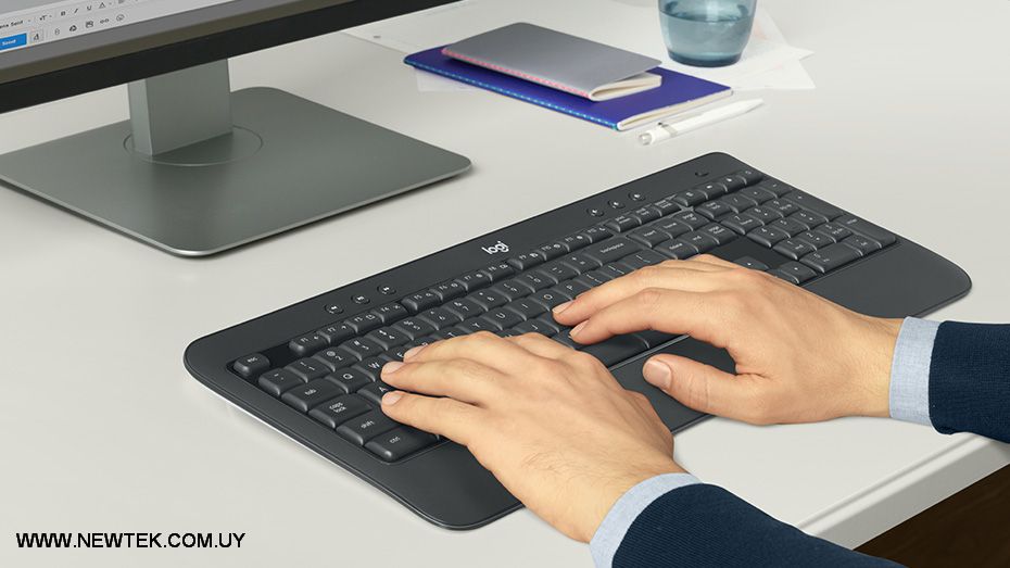 Combo Teclado Mouse Logitech MK540 ADVANCED Inalambrico USB Nano Receptor Negro