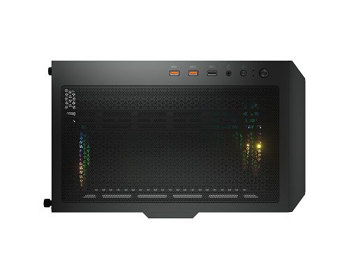 Gabinete Cougar Duoface Rgb Negro + 2 ventiladores Frontales