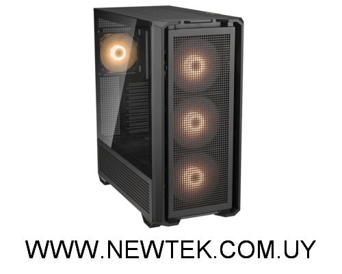 Gabinete Cougar MX600 RGB + 3 Ventiladores Frontales