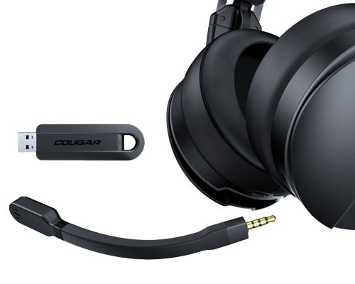 Auriculares con microfono Cougar Omnes Essential Wireless 