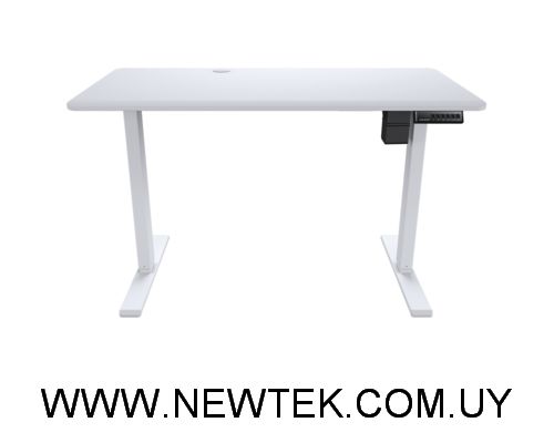 Escritorio Cougar Royal Mossa 120 Negro y Blanco