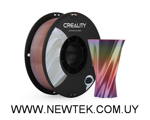 Filamento Creality PLA Silk Seda Arcoiris 1kg 1.75mm