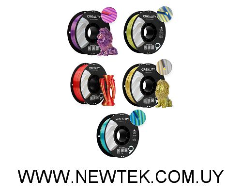 Filamento Creality PLA Silk Seda Dual 1kg 1.75mm 