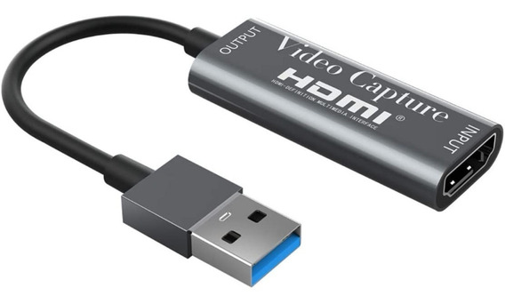 Capturadora de Video HDMI 4K a USB 3.0 Compatible iOS Android Windows Mac Linux