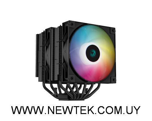 Disipador Fan CPU Deepcool AG620 ARGB Blanco o Negro 2 Fanes
