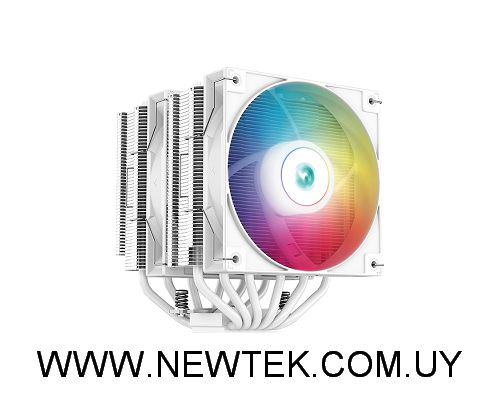 Disipador Fan CPU Deepcool AG620 ARGB Blanco o Negro 2 Fanes