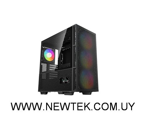 Gabinete Deepcool CH560 DIGITAL + 3 Fans Frontales y 1 trasero Blanco o negro