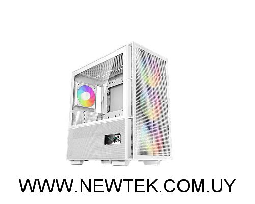 Gabinete Deepcool CH560 DIGITAL + 3 Fans Frontales y 1 trasero Blanco o negro