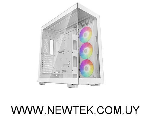 Gabinete Deepcool CH780 Blanco o Negro + Ventilador Lado 420 mm ARGB