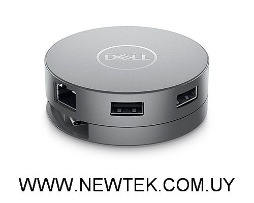 Adaptador Dell DA310 Multipuerto de USB-C a HDMI VGA DisplayPort USB 3.2 RJ45