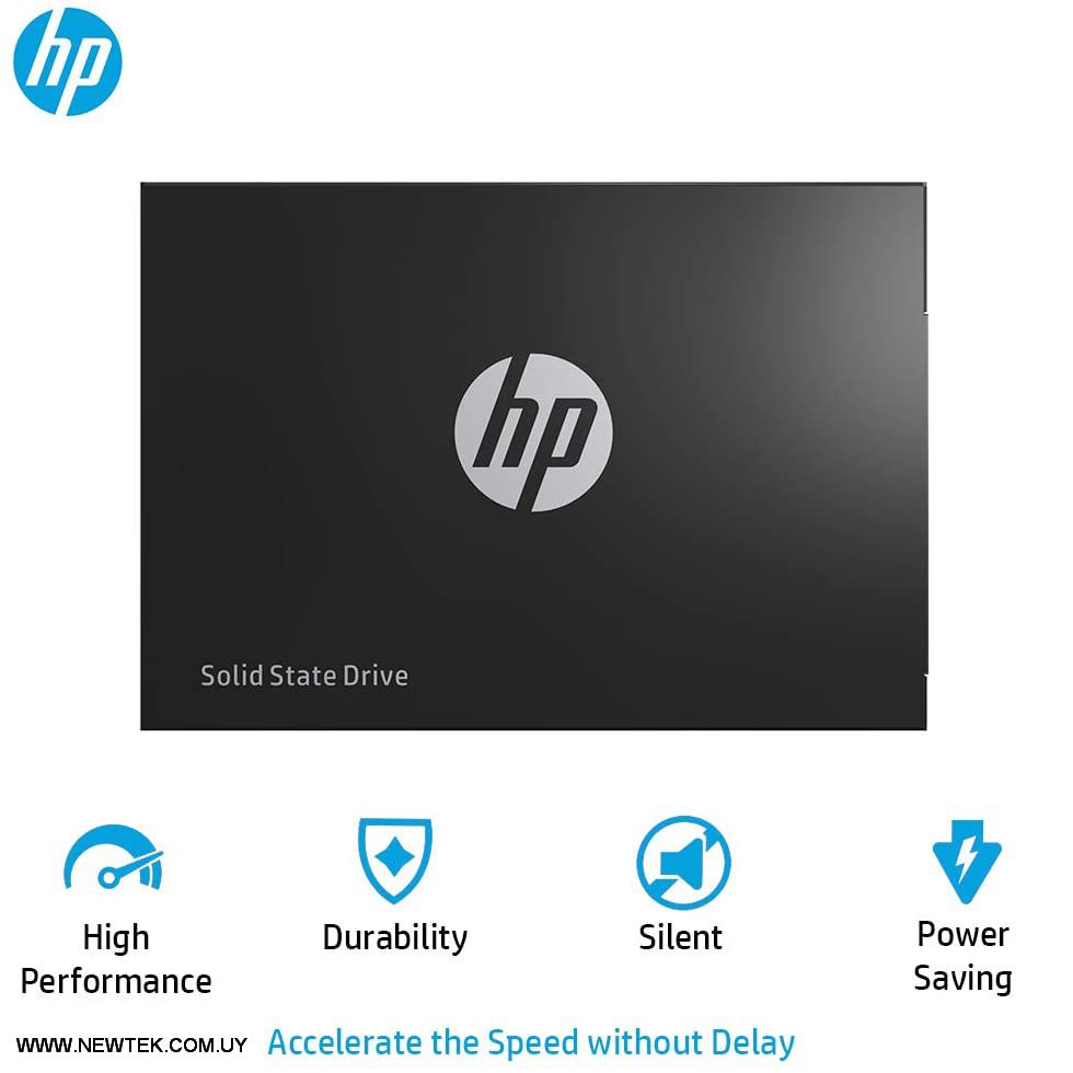 Disco Duro Estado Solido HP S700 500GB 2DP99AA SSD 2.5" SATA 3 6Gb/s Interno