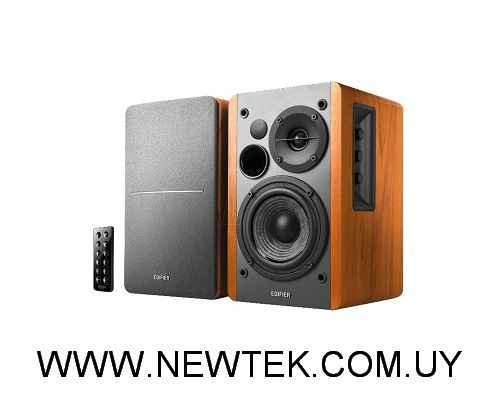 Parlantes 2.0 Edifier R1280DBs Bluetooth Marron
