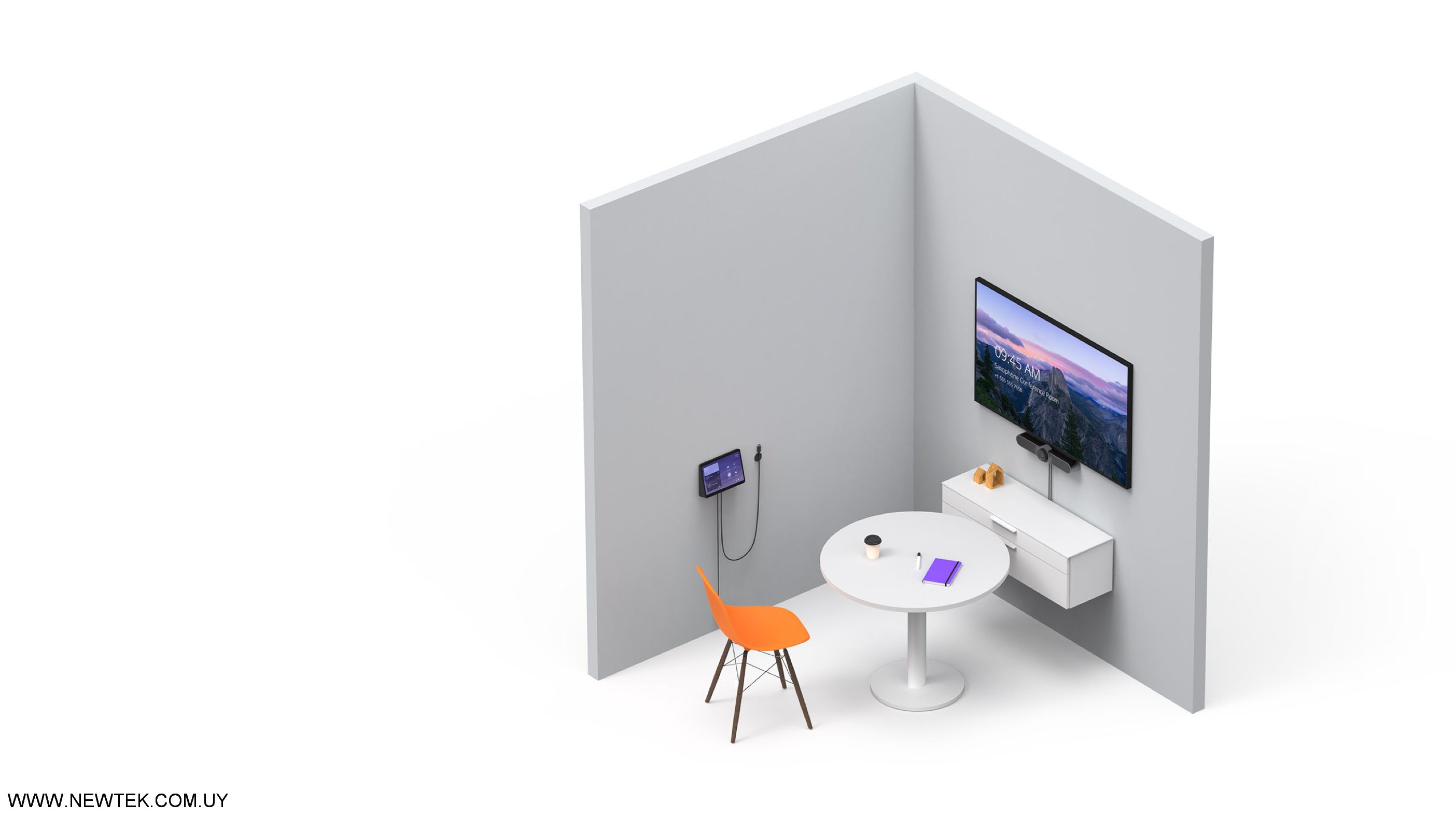 Equipo Video Conferencia LOGITECH Microsoft Teams Kit Sala Pequeña 1-5 Personas