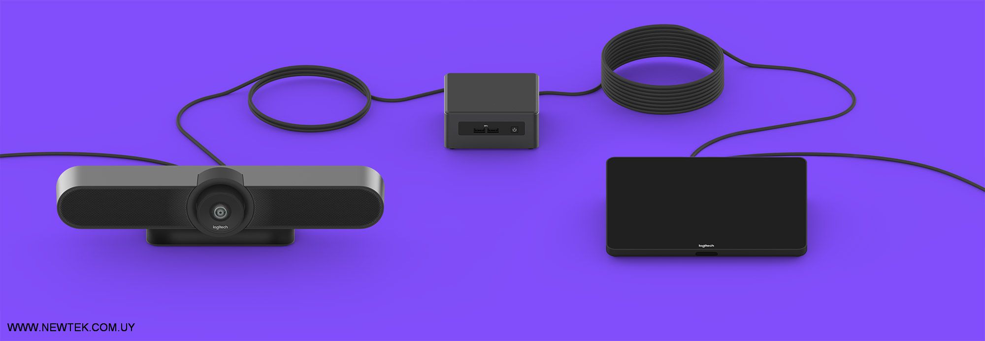 Equipo Video Conferencia LOGITECH Microsoft Teams Kit Sala Pequeña 1-5 Personas