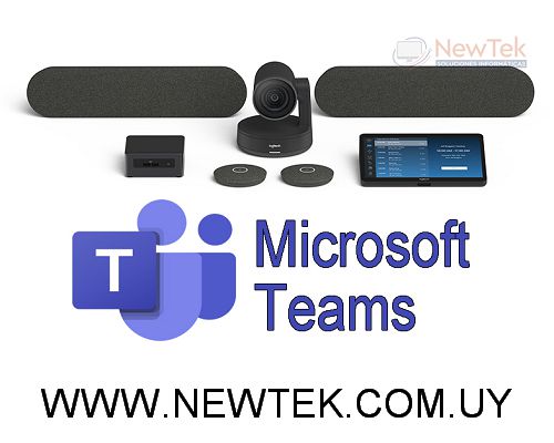 Equipo Video Conferencia LOGITECH Microsoft Teams Kit Sala Grande 12-17 Personas