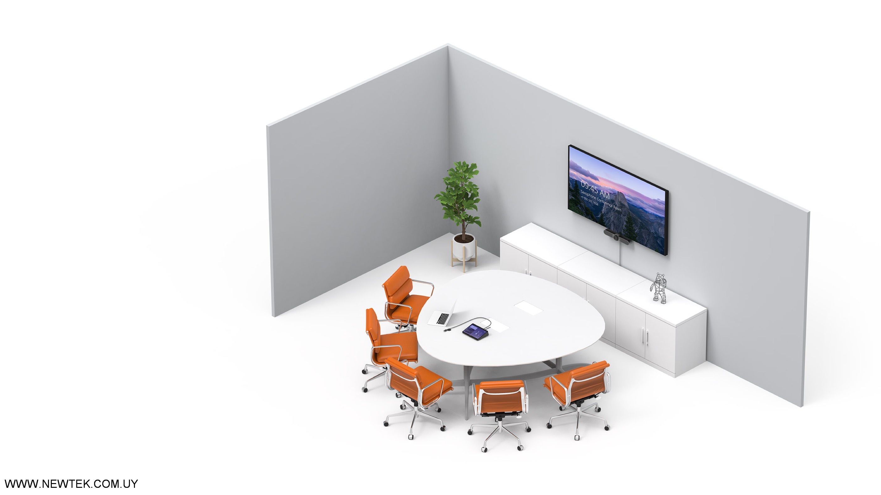 Equipo Video Conferencia LOGITECH Zoom Rooms Kit Salas Pequeñas de 1-5 Personas