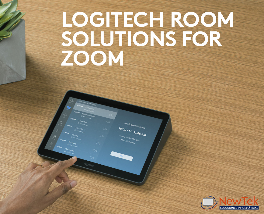 Equipo Video Conferencia LOGITECH Zoom Rooms Kit Salas Pequeñas de 1-5 Personas