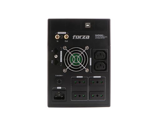 Forza UPS FX-1500LCD-C 1500VA 840W Regulador de Voltaje AVR 6 Salidas Interactiv