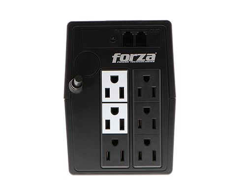 Forza UPS NT-512U 500VA 250W Regulador de voltaje