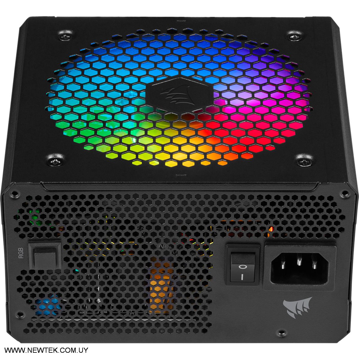 Fuente de Poder Corsair CX550F 80 Plus Bronze Full Modular Iluminación RGB 550W