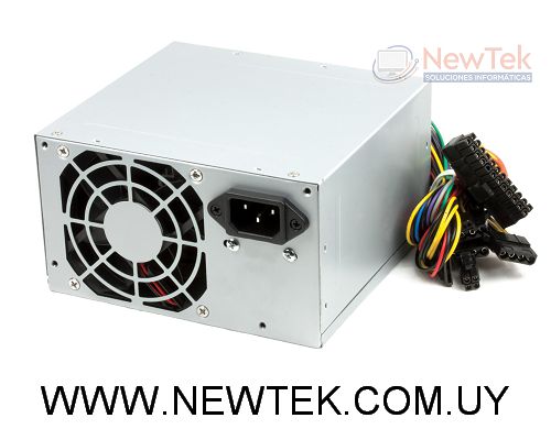 Fuente de Poder Genérica ATX 550W Fan Cooler de 8CM PINES 20+4 Metálica 220V