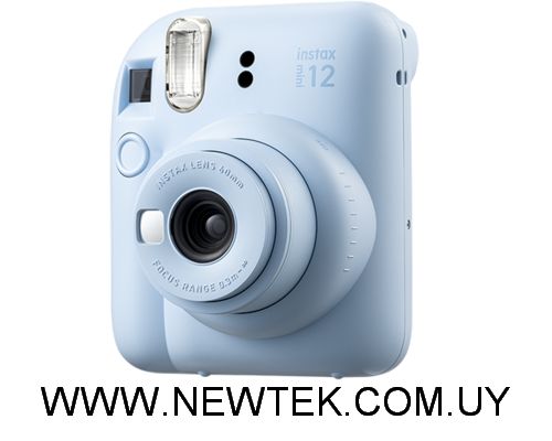 Camara Fujifilm Instax Mini 12 Azul + 10 hojas y Album Promo