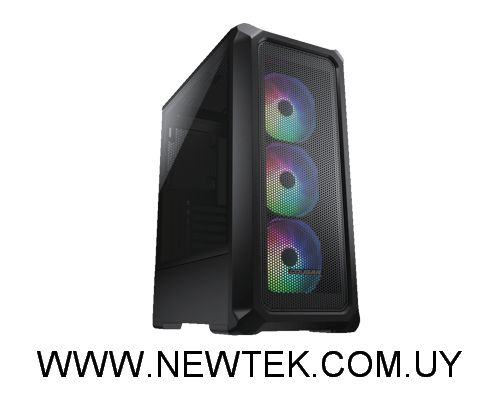 Gabinete Cougar ARCHON 2 Mesh RGB Gaming Ventana Lateral + 3 Fanes ARGB USB 3.0