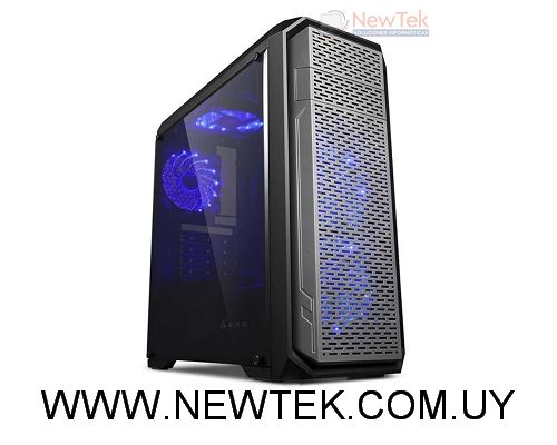 Gabinete GAMING PRO G7 Lateral Acrilico USB 3.0 Lector Micro SD Fuente 500w 80p