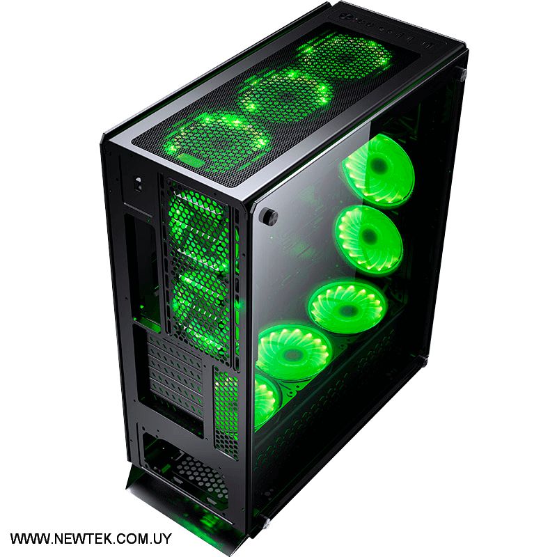 Gabinete REDRAGON IRONHIDE GC-801 Gaming Color Negro Ventana Lateral  Frontal SF