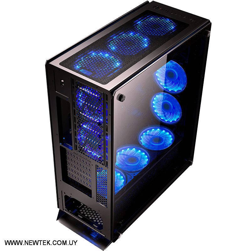 Gabinete REDRAGON IRONHIDE GC-801 Gaming Color Negro Ventana Lateral  Frontal SF