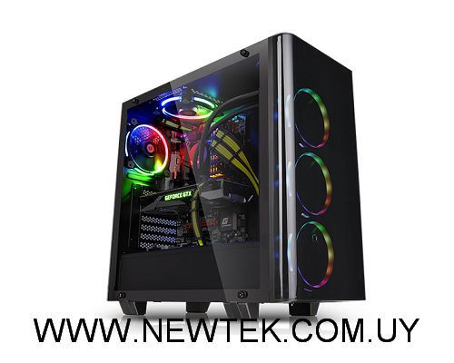 Gabinete Thermaltake View 21 TG ventana de vidrio templado FAN 120mm sin fuente