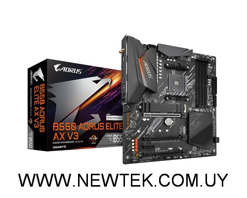 Placa Madre Gigabyte B550 AORUS ELITE AX V3 DDR4 HDMI DisplayPort AM4