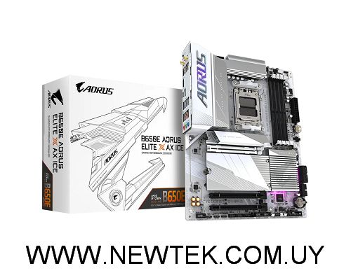 Placa Madre Gigabyte B650E AORUS ELITE X AX ICE DDR5 Pcie5.0 HDMI USB-C AM5