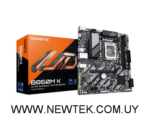 Placa Madre Gigabyte B860M K DDR5 HDMI Displayport