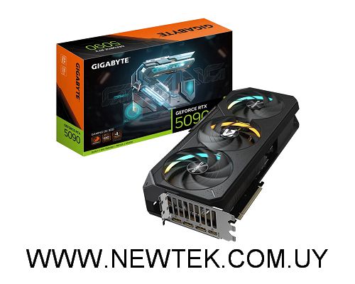 Tarjeta de video Gigabyte GeForce RTX 5090 GAMING OC 32GB HDMI Displayport