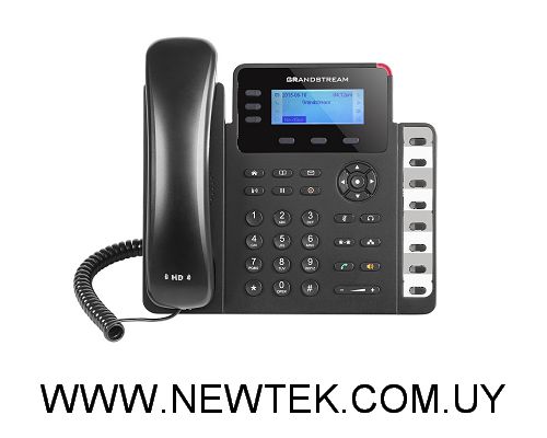 Telefono IP VoIP Grandstream GXP1630 Pantalla 132x48 POE Gigabit 3 Linea