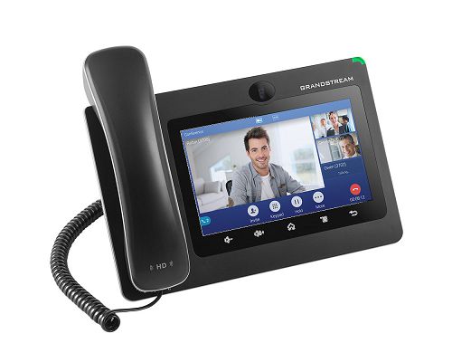 Telefono IP Grandstream GXV3370 7" Bluetooth Wifi Gigabit POE Android 7 16 línea