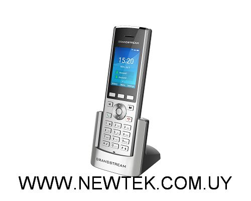 Telefono Wi-Fi Portátil Grandstream WP820 Wi-Fi Bluetooth 2 Lineas