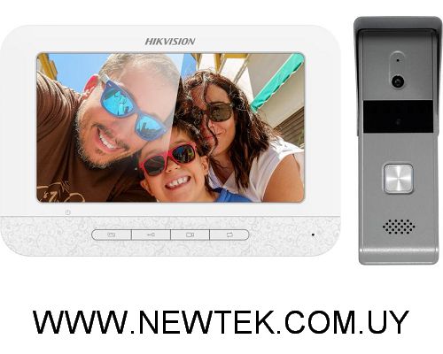Video portero Hikvision DS-KIS203T con Extension Exterior