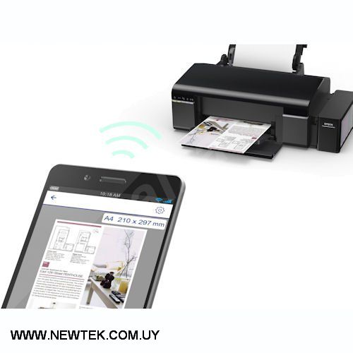 Impresora Chorro de Tinta Epson L805 EcoTank Fotografica Imprime En CD/DVD WIFI