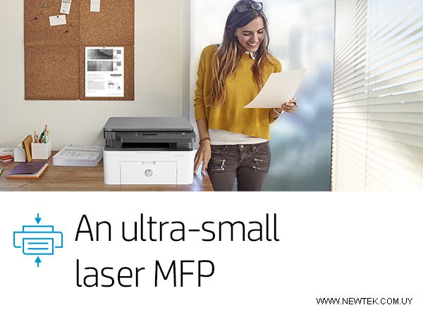 Impresora Laser Monocromática HP 135W (4ZB83A) Multifuncional 20cpm USB WI-FI