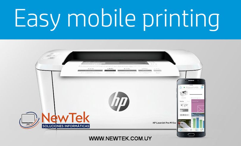 Impresora Laser Monocromatica HP LaserJet Pro M15W WIFI REMPLAZA SAMSUNG M2020W
