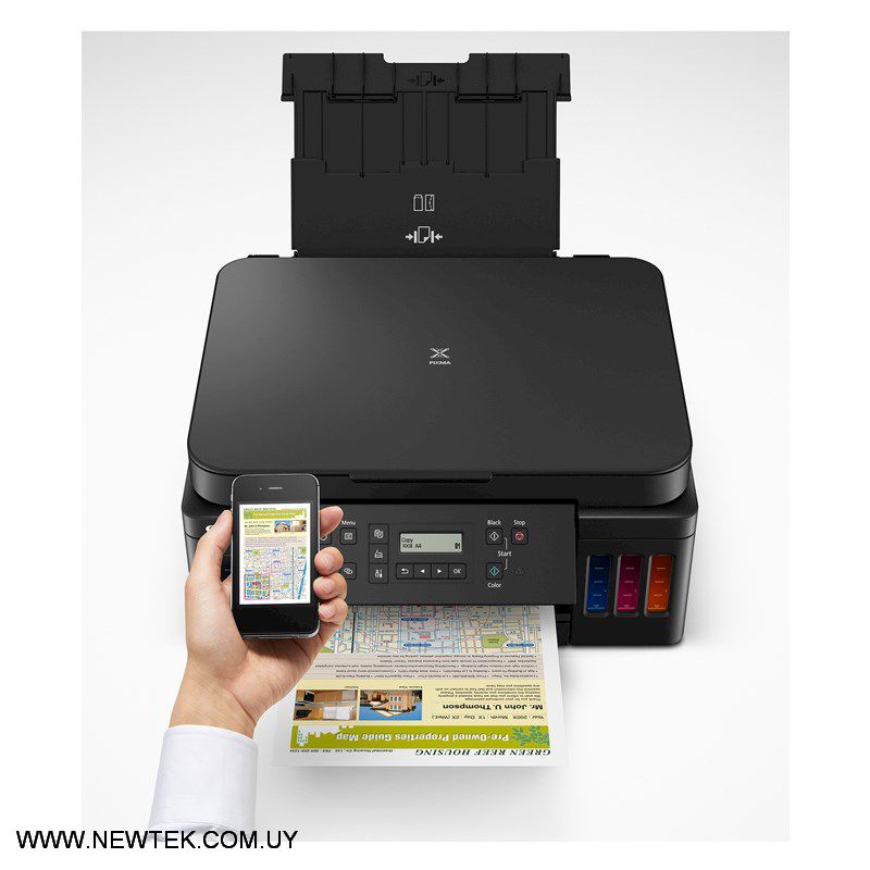 Impresora Multifunción Chorro de Tinta CANON Pixma G6010 SIC WIFI LAN Duplex