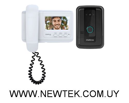 Video portero Intelbras IVR 4 con Extensión exterior