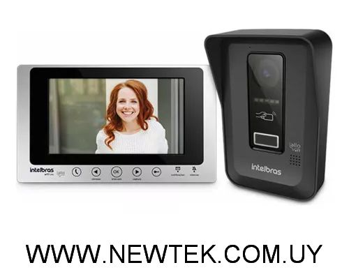 Video portero Intelbras wT7 LITE con Extensión exterior