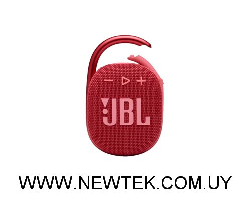 Parlante JBL Clip 4 Bluetooth Portable Bateria 10hs Resistente al Agua A color