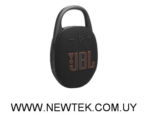 Parlante JBL Clip 5 Bluetooth Portable Bateria 15hs Resistente al Agua A color