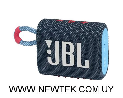 Parlante JBL GO 3 Varios Colores Bluetooth Bateria 5hs Resistente al Agua